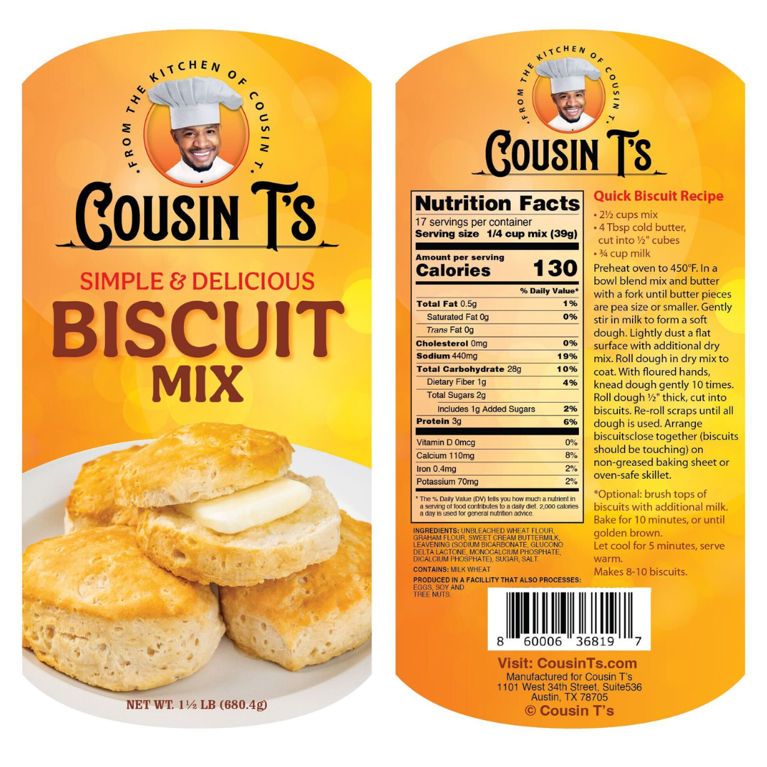 Cousin T's Biscuit Mix
