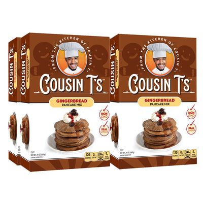 Cousin T's Gourmet Gingerbread Pancake Mix
