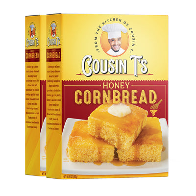 Cousin T's Gourmet Honey Cornbread Mix