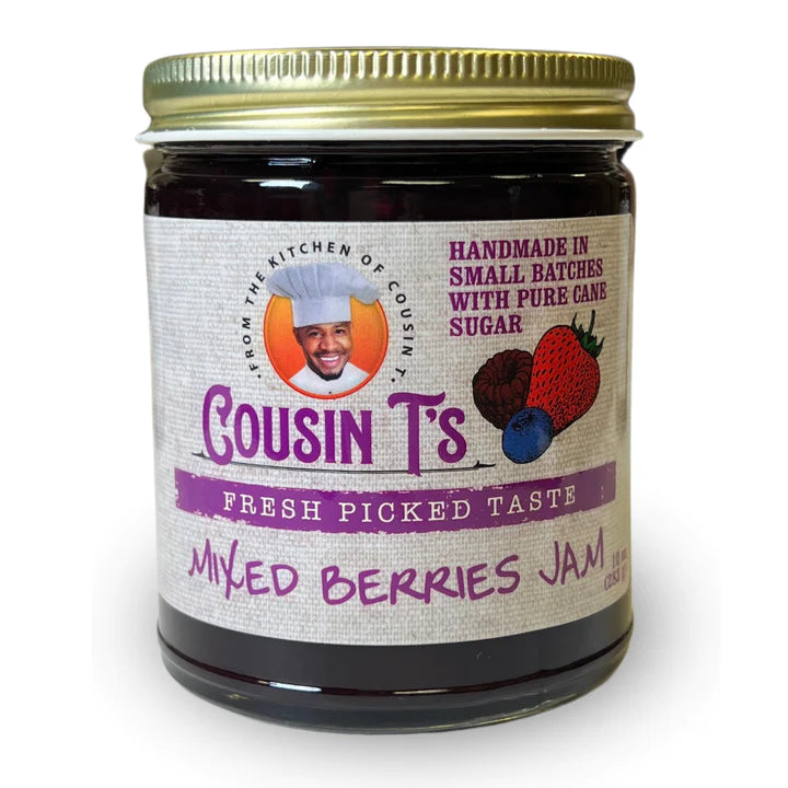 Cousin T's Gourmet Mixed Berries Jam