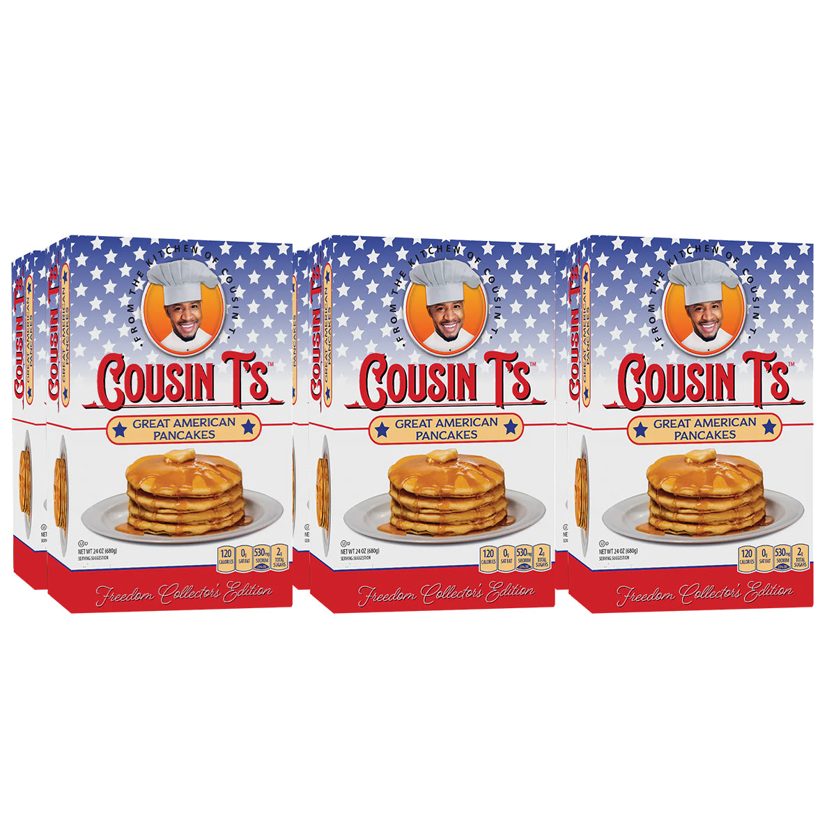 Cousin T's Gourmet Patriotic Buttermilk Pancake Mix