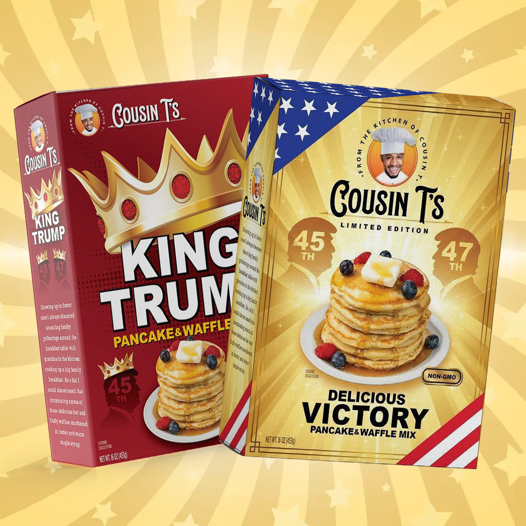 Cousin T's - King Trump & Victory Pancake Mix Bundle