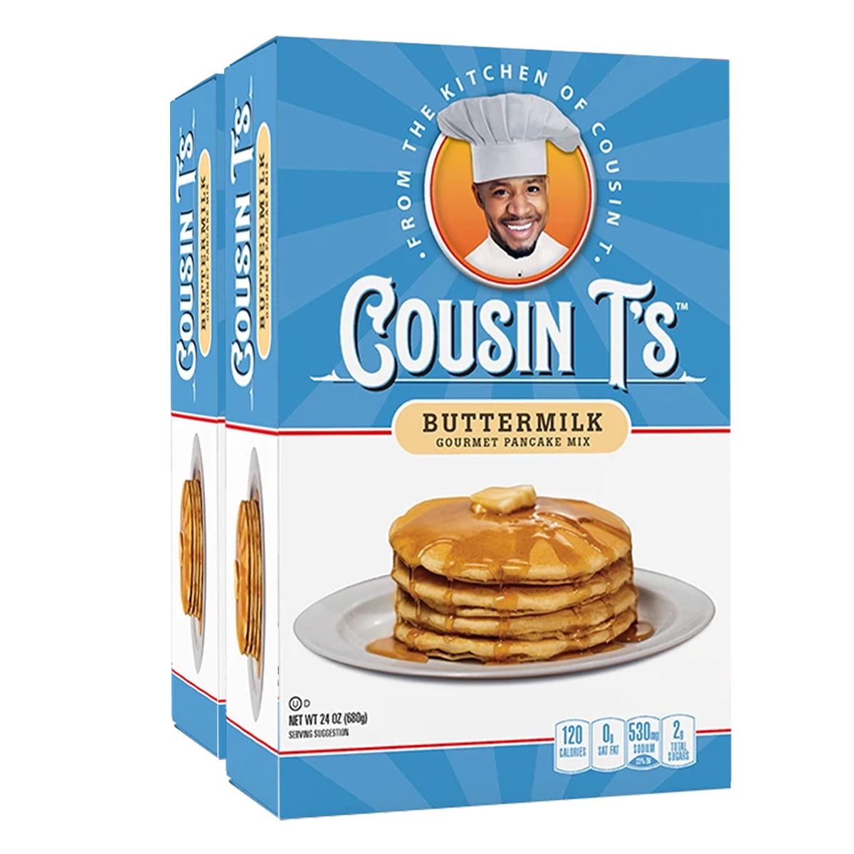 Cousin T's Gourmet Buttermilk Pancake Mix