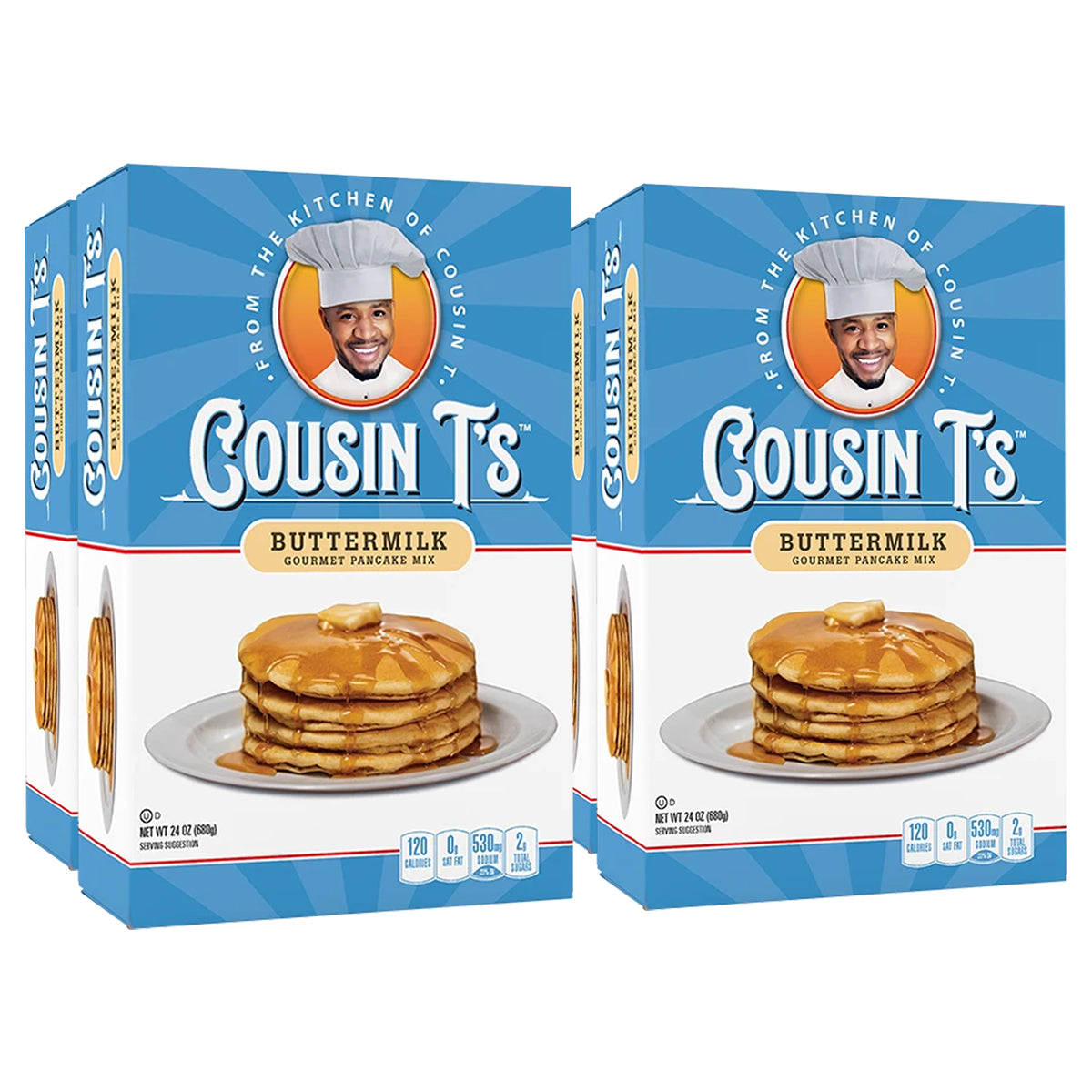 Cousin T's Gourmet Buttermilk Pancake Mix