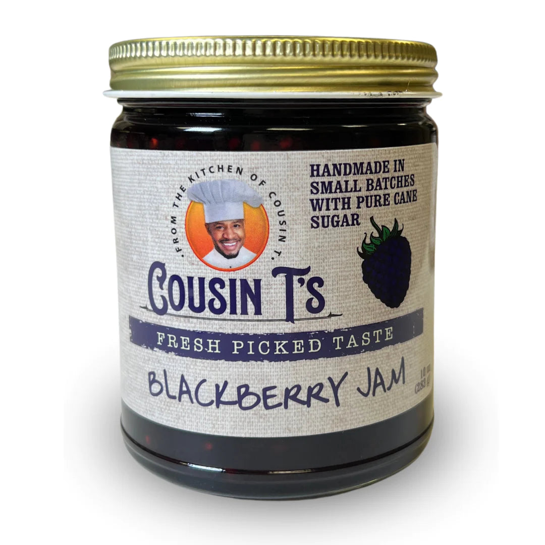 Cousin T's Gourmet Blackberry Jam