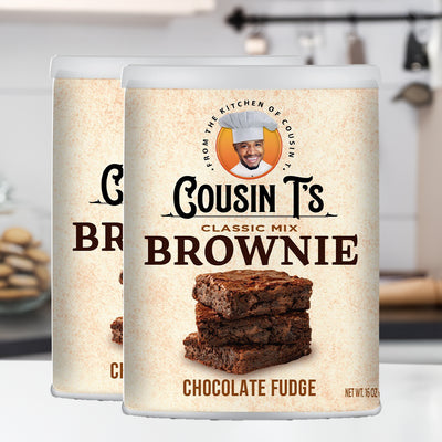 Cousin T's Gourmet Chocolate Fudge Brownie Mix