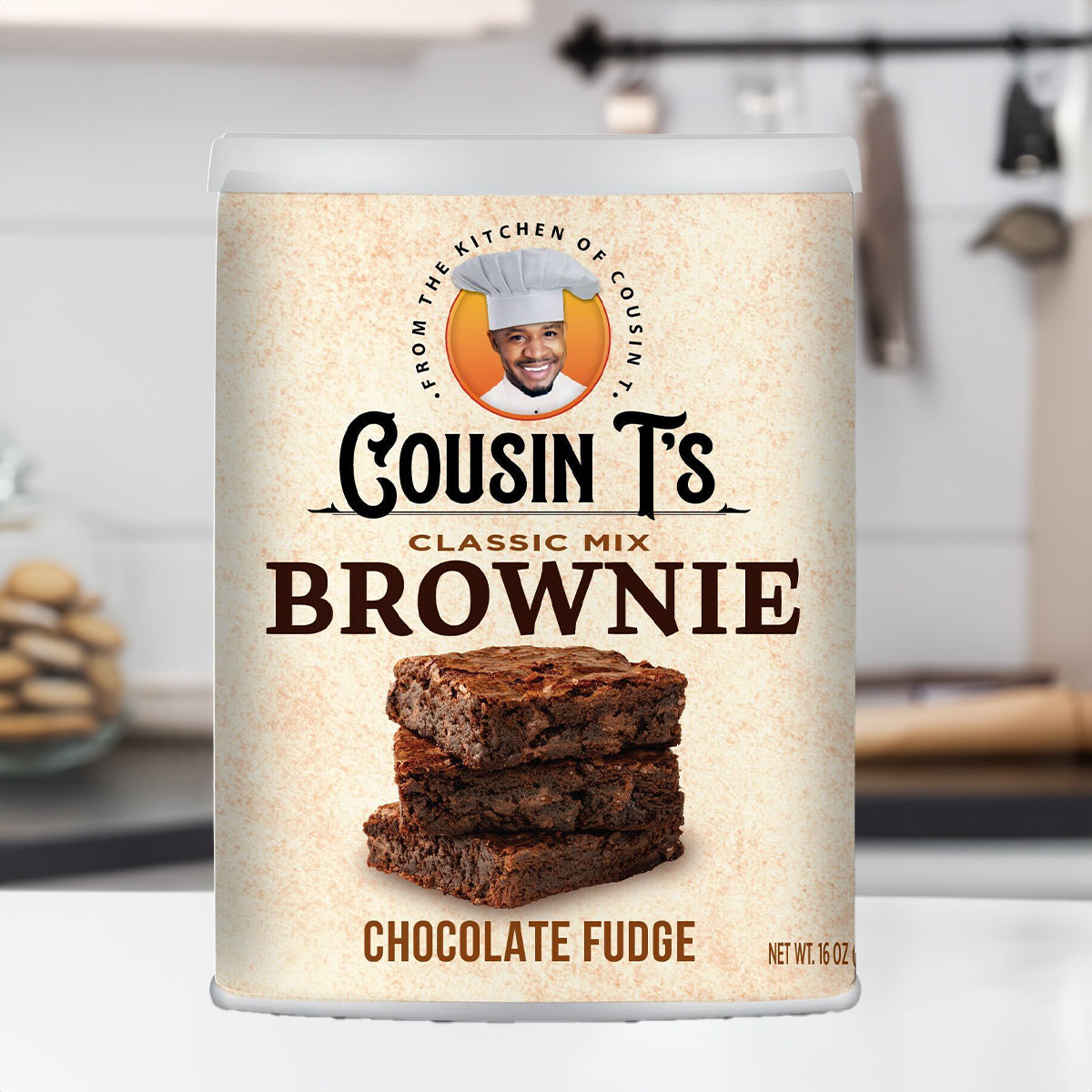 Cousin T's Gourmet Chocolate Fudge Brownie Mix