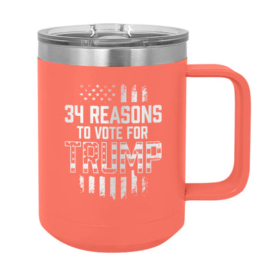 34 Reasons Coffee Mug Tumbler