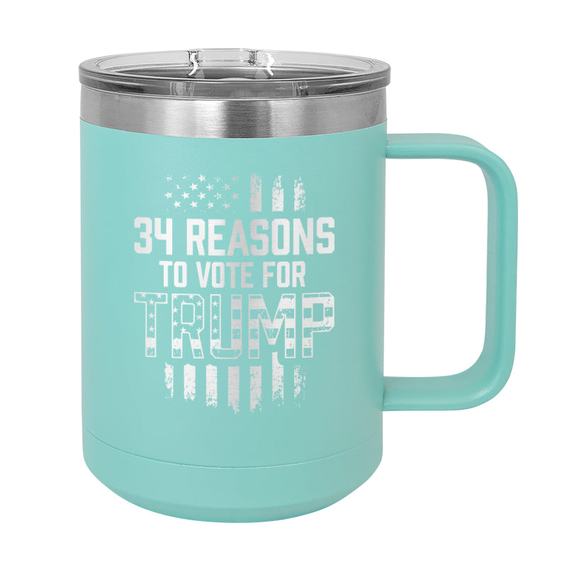 34 Reasons Coffee Mug Tumbler