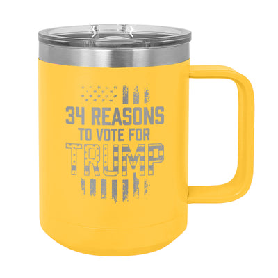 34 Reasons Coffee Mug Tumbler