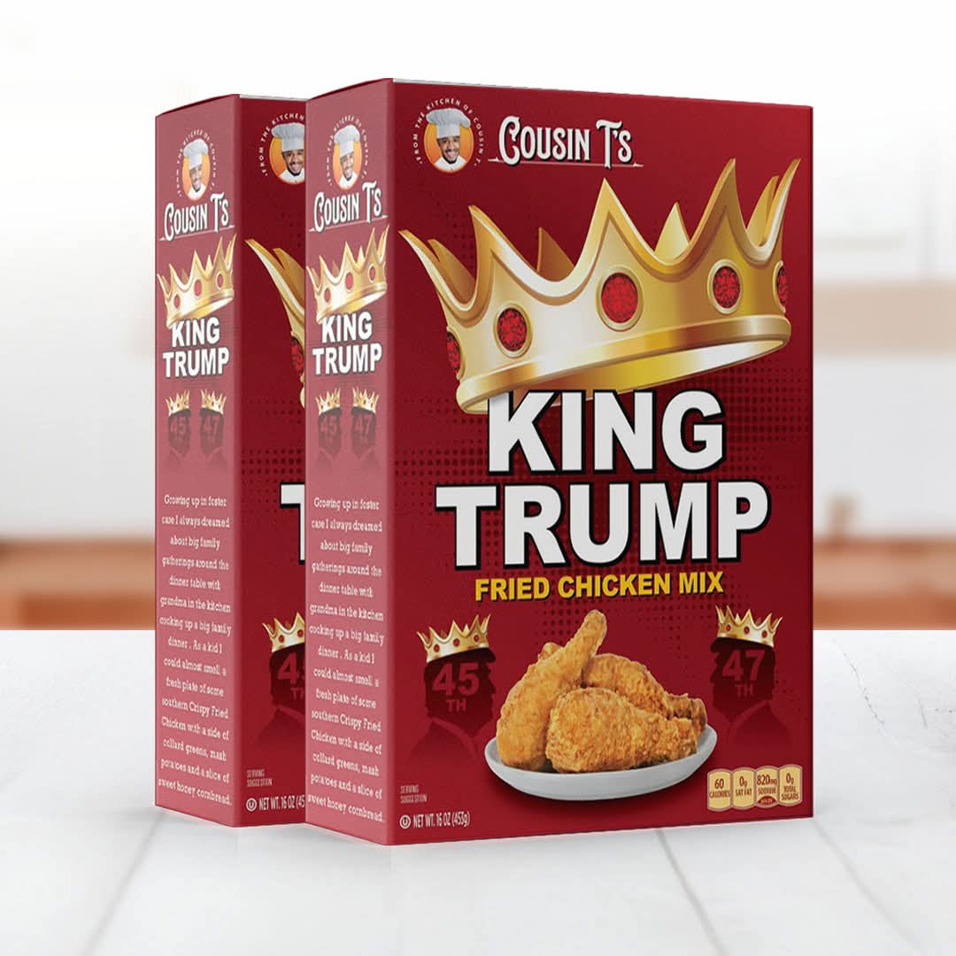 Cousin T’s Gourmet King Trump Fried Chicken Mix