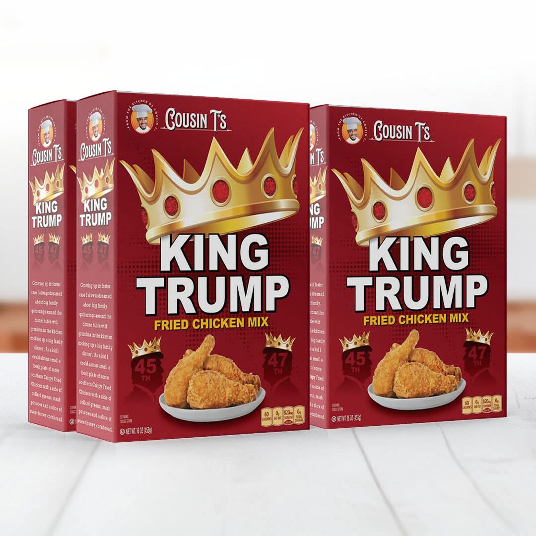 Cousin T’s Gourmet King Trump Fried Chicken Mix