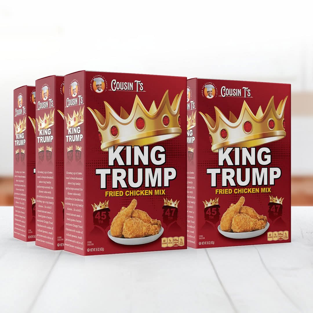Cousin T’s Gourmet King Trump Fried Chicken Mix