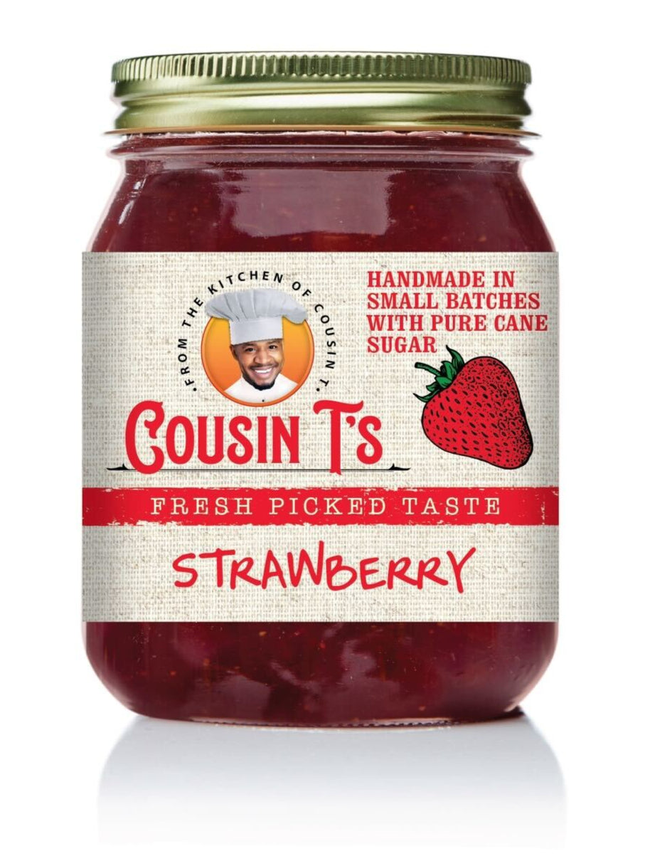 Cousin T's Gourmet Strawberry Jam