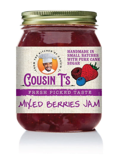 Cousin T's Gourmet Mixed Berries Jam