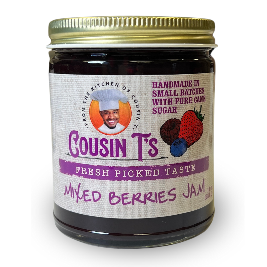 Cousin T's Mixed Berries Jam
