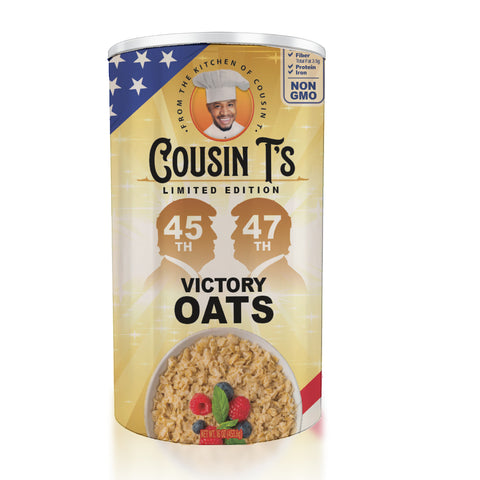 Cousin T's Gourmet Trump Victory Oats