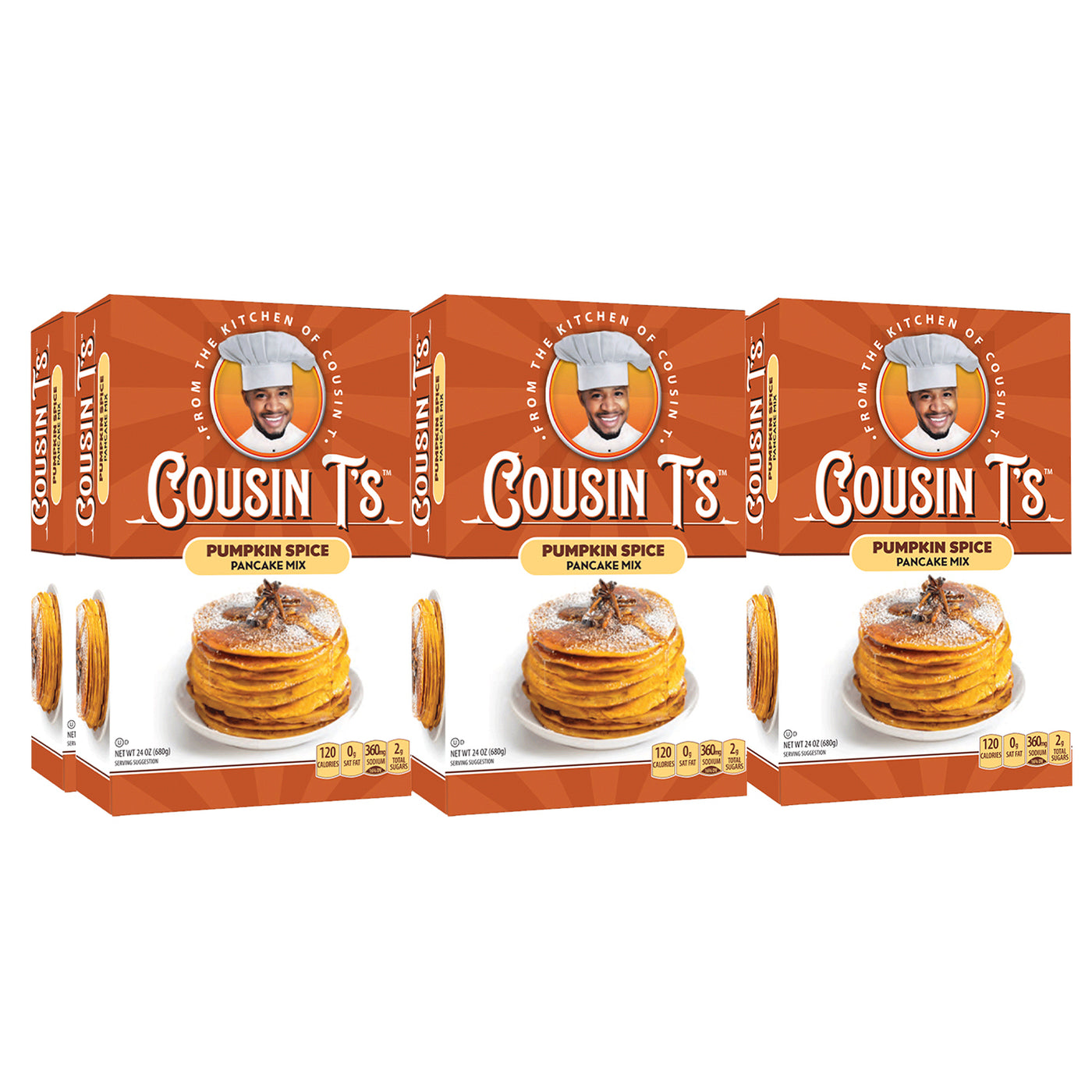 Cousin T's Gourmet Pumpkin Spice Pancake Mix