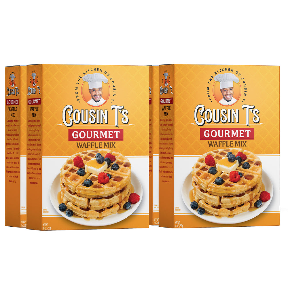 Cousin T's Gourmet Waffle Mix