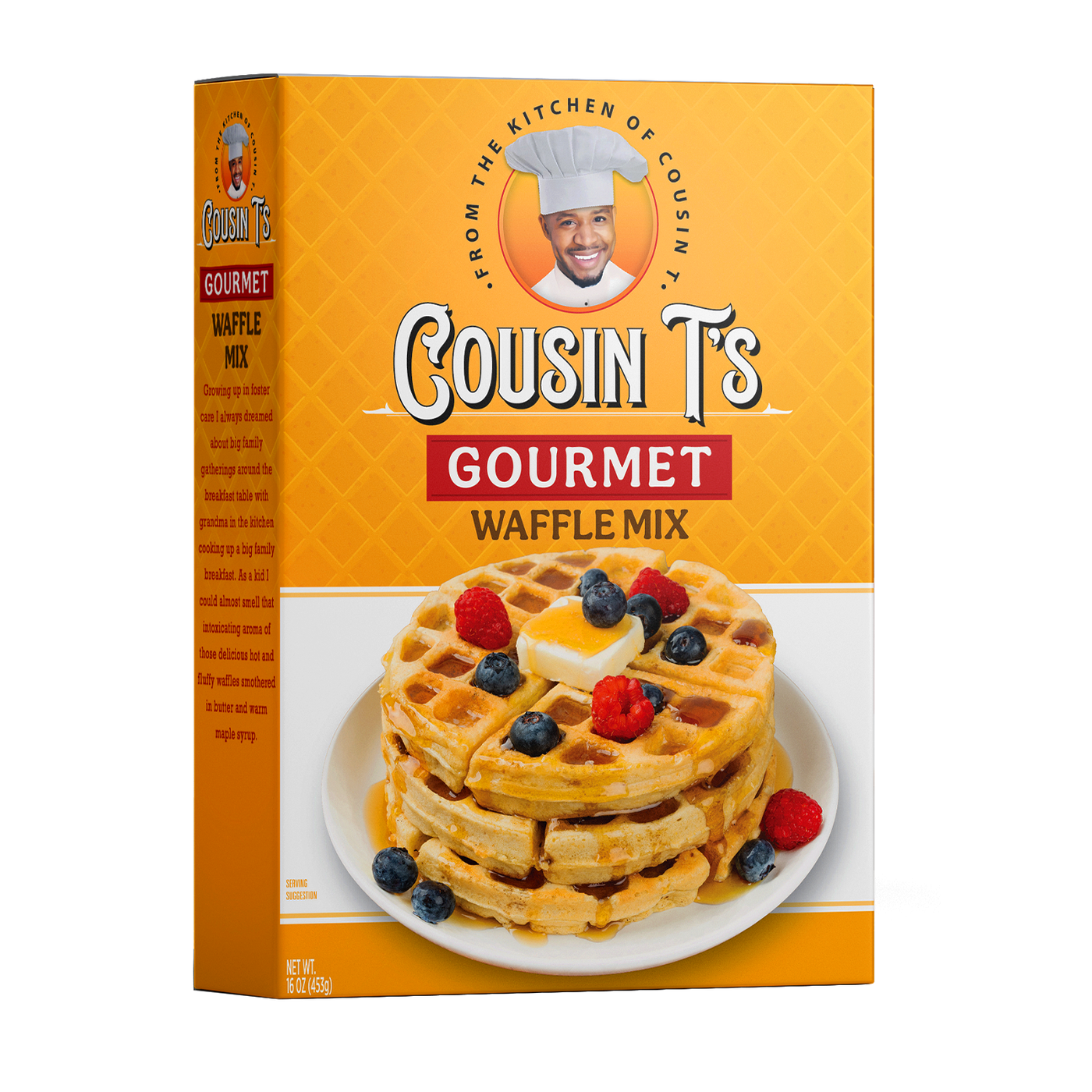 Cousin T's Gourmet Waffle Mix