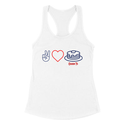 Peace Love Pancakes RWB Women's Apparel