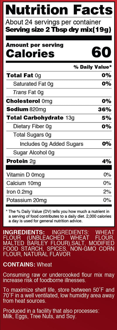 Cousin T's Gourmet King Trump Fried Chicken Mix (Single Box)