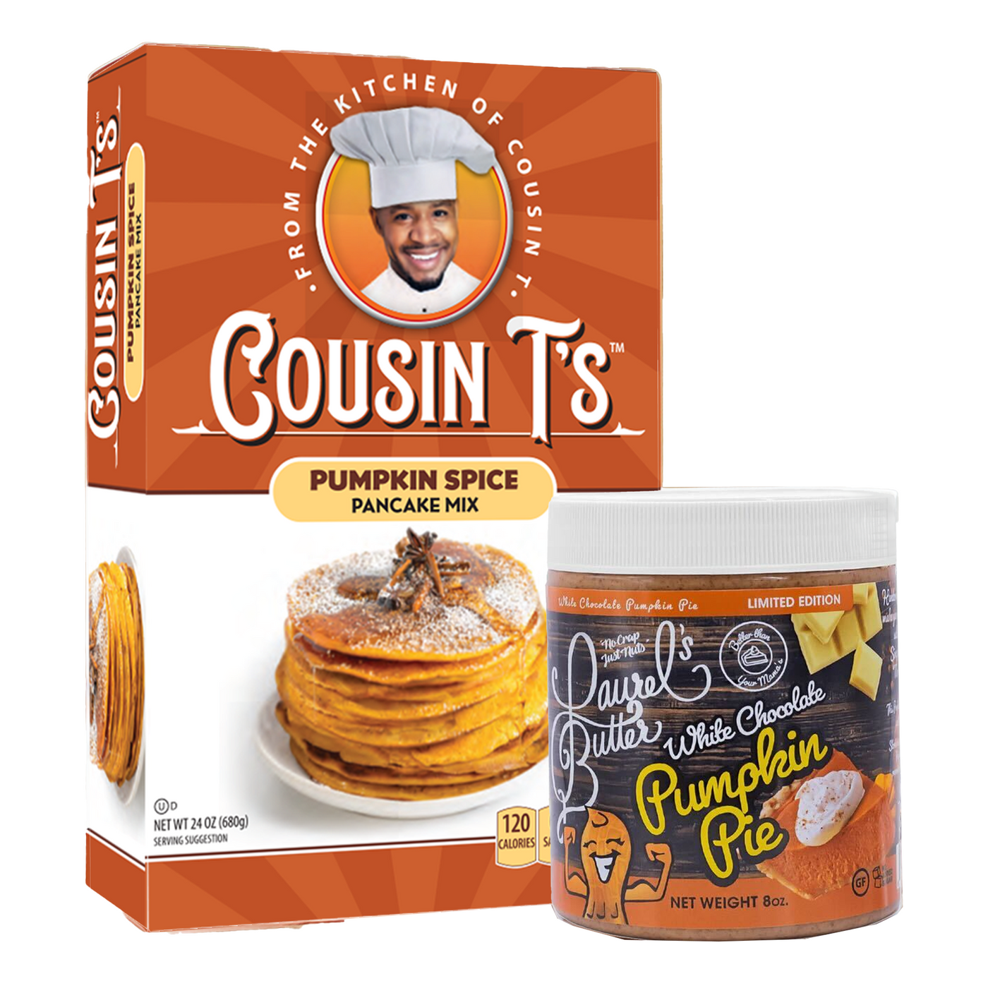 Pumpkin Spice Pancake Mix & Butter Bundle