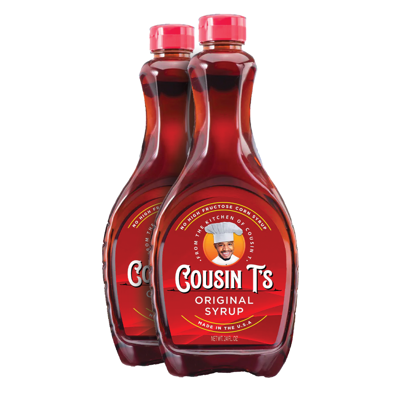 Cousin T's Original Pancake Syrup (2 Pack)