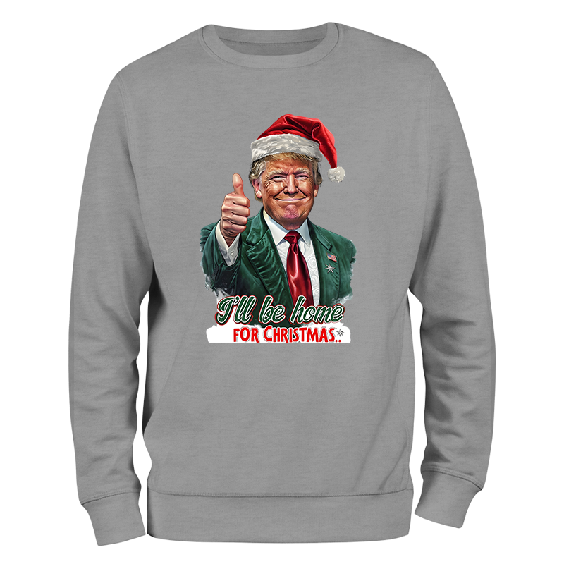 Trump Christmas Thumbs Up Crewneck