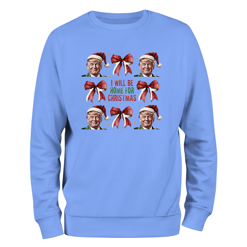 Trump Christmas Grid Crewneck