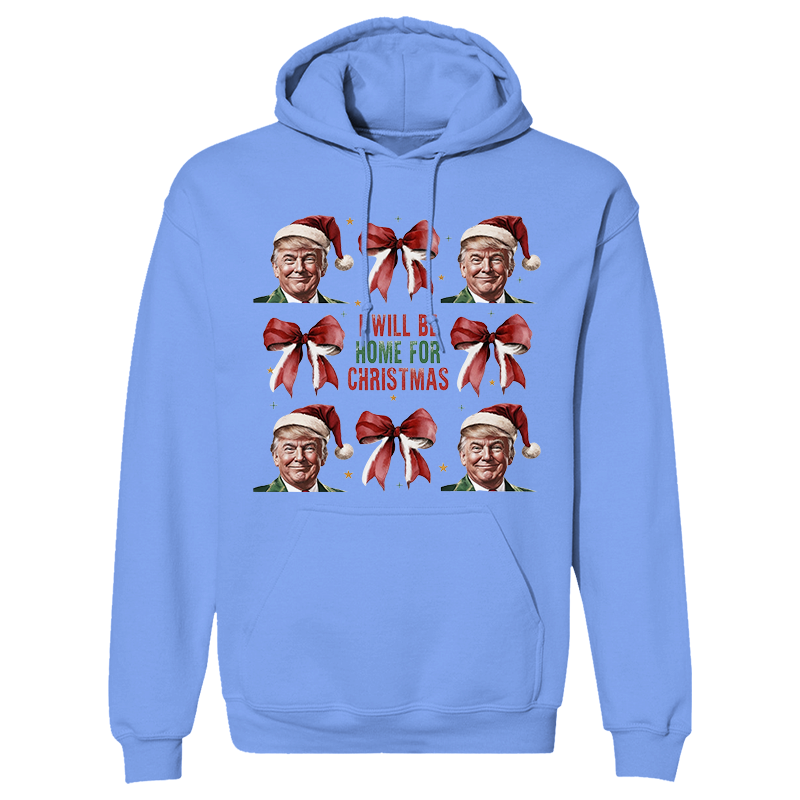 Trump Christmas Grid Hoodie