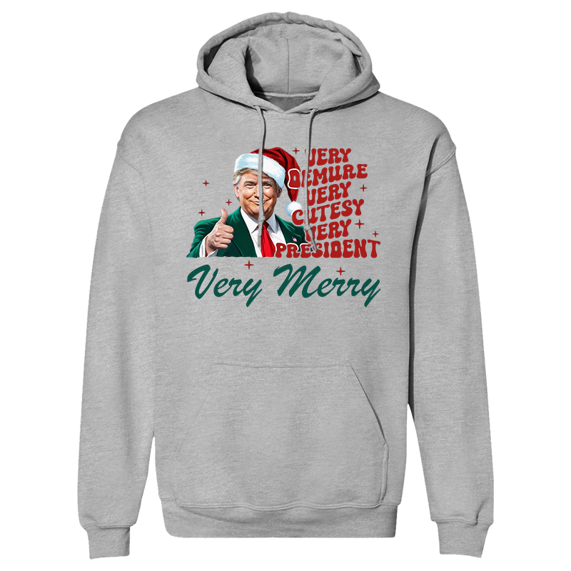 Trump Very Merry Hoodie