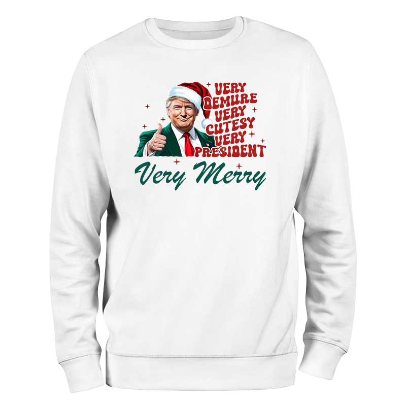 Trump Very Merry Crewneck