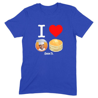 I Love Cousin Ts Pancakes Men's Apparel