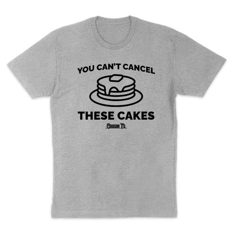 You Can't Cancel These Cakes Black Print Tee