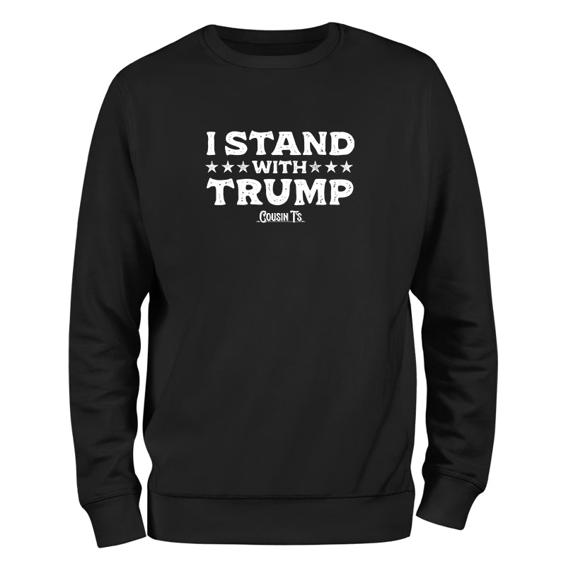 I Stand with Trump Crewneck