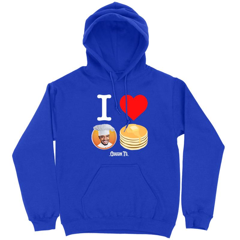 I Love Cousin Ts Pancakes Men's Apparel