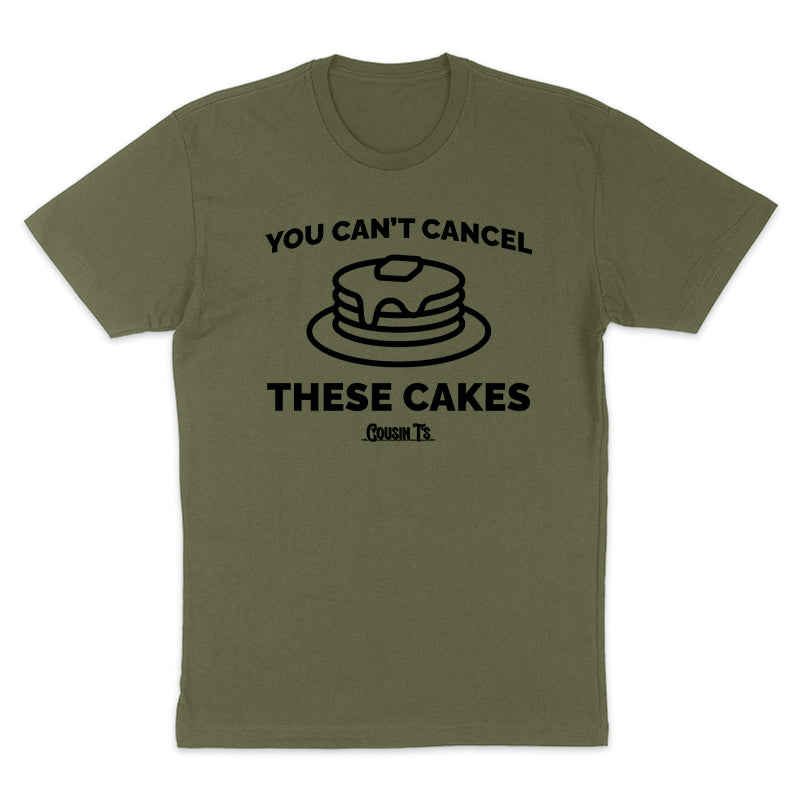You Can't Cancel These Cakes Black Print Tee