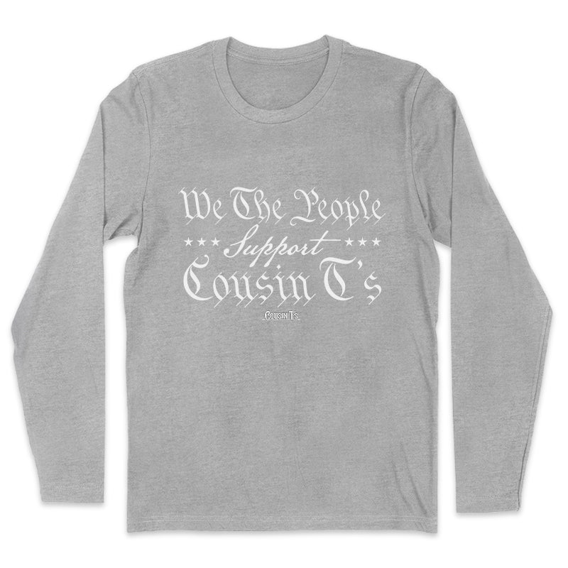 We The People Support Cousin T's Men's Apparel