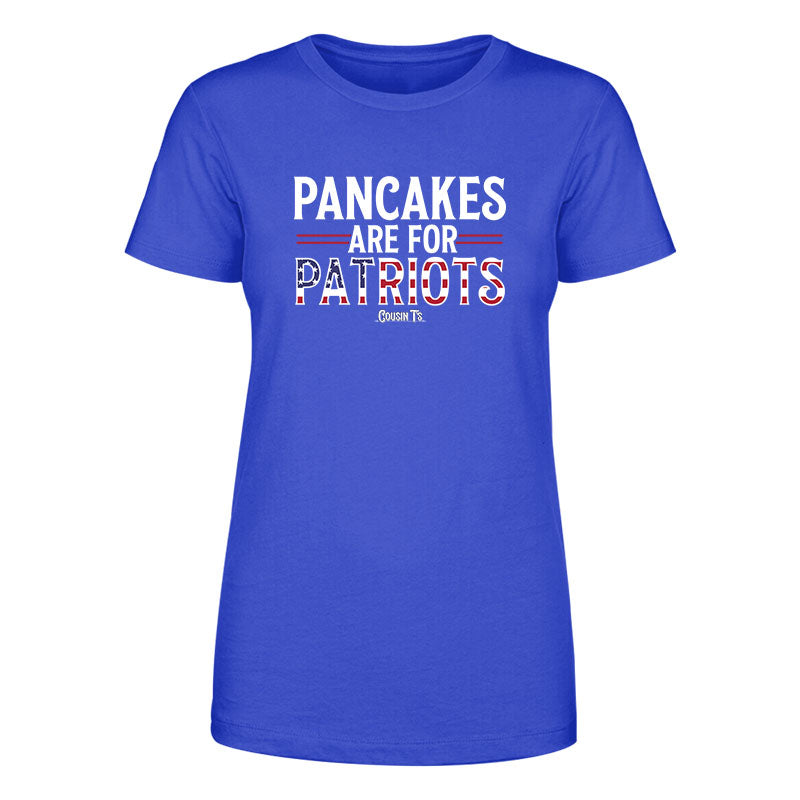 Pancakes Are For Patriots Women's Apparel