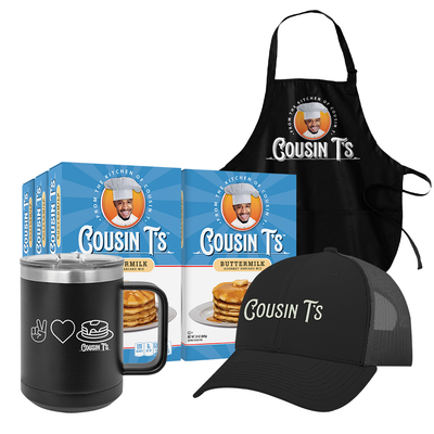 Cousin T's Hat, Mug & Apron Bundle