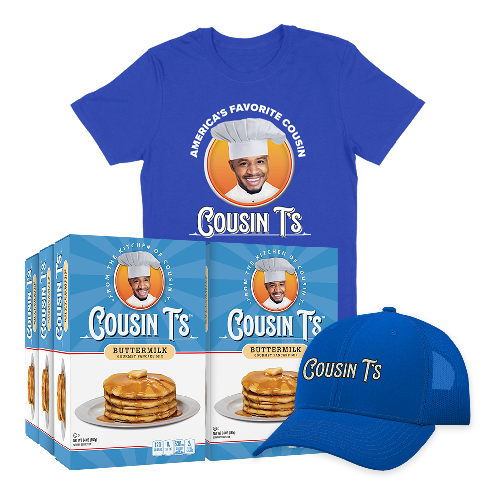 Cousin T's Tee & Hat Bundle