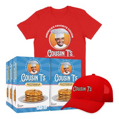 Cousin T's Tee & Hat Bundle