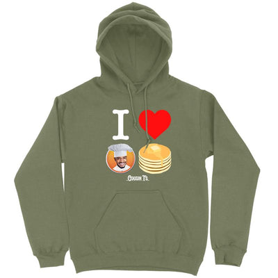 I Love Cousin Ts Pancakes Men's Apparel