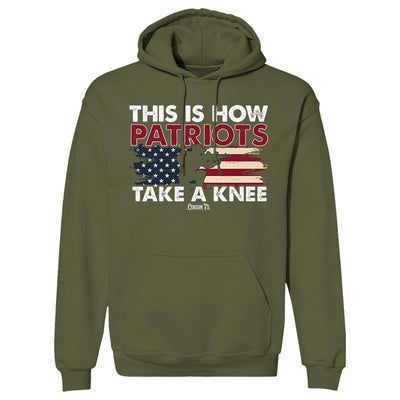 This Is How Patriots Take A Knee Hoodie