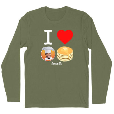 I Love Cousin Ts Pancakes Men's Apparel