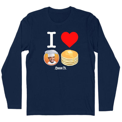 I Love Cousin Ts Pancakes Men's Apparel