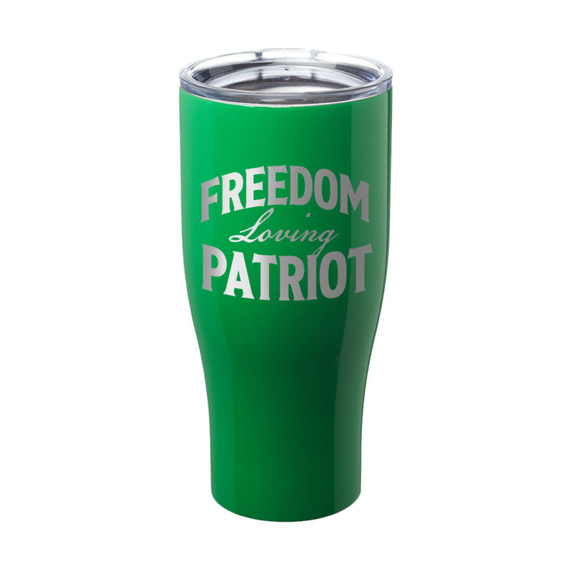 Freedom Loving Patriot Laser Etched Tumbler
