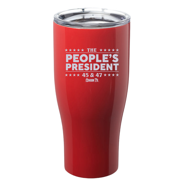 The Peoples President 45 & 47 Laser Etched Tumbler