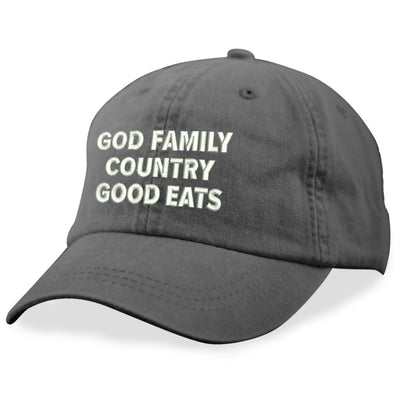 God Family Country Good Eats Hat
